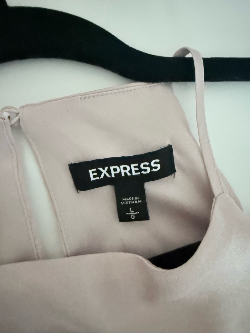 Express Halter Midi Dress Blush Pink